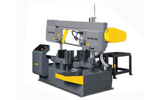 Двухколонный ленточнопильный станок GX1-35/50S с углом поворота пильного полотна 60°