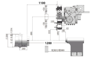 Токарный обрабатывающий центр, модели: GL250-10M, GL250-10MY (Y)