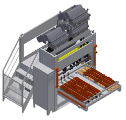 Линия для производства поддонов IMC 1000C S (полуавтомат)