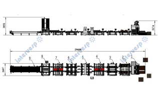 Линия для производства поддонов IMC 1000C S (полуавтомат)