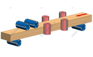 Четырехсторонний станок QMB823GH
