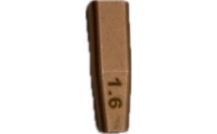 Наконечник под двойную проволоку 1.6 (1.2, 1.0, 0.8)
