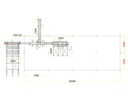 Фрезерно-пильный станок для тонкомера UFP-260 / UFP-260М