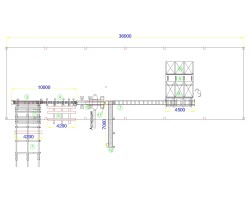 Фрезерно-пильный станок для тонкомера UFP-260 / UFP-260М