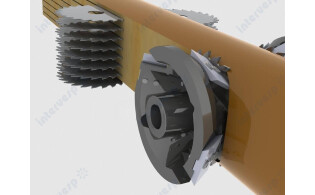 Фрезерно-пильный станок для тонкомера UFP-260 / UFP-260М