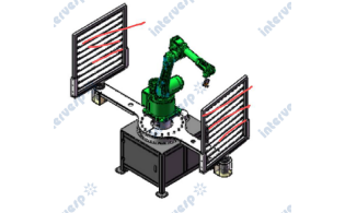 Робот для покраски стульев