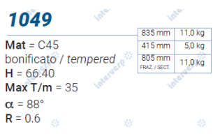 1049 Пуансон 88° AMADA PROMECAM STYLE