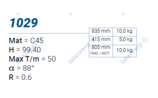 1029 Пуансон 88° AMADA PROMECAM STYLE