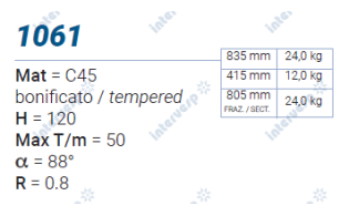 1061 Пуансон 88° AMADA PROMECAM STYLE