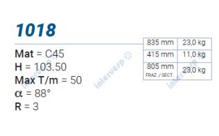 1018 Пуансон 88° AMADA PROMECAM STYLE