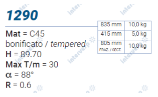 1290 Пуансон 88° AMADA PROMECAM STYLE