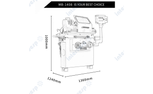 Универсальный круглошлифовальный станок M1408x300