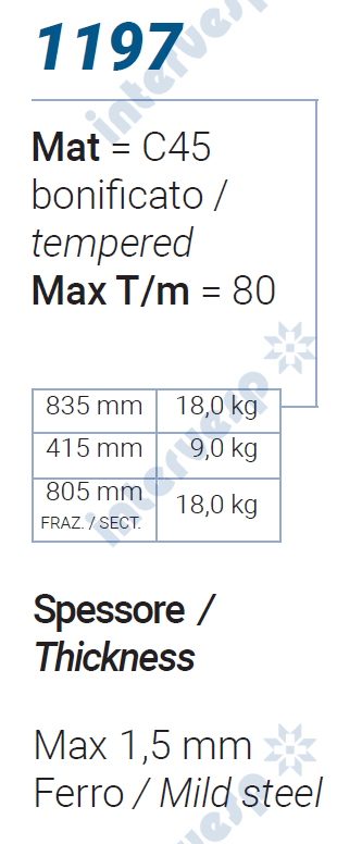 1197 Пуансон 24° AMADA PROMECAM STYLE