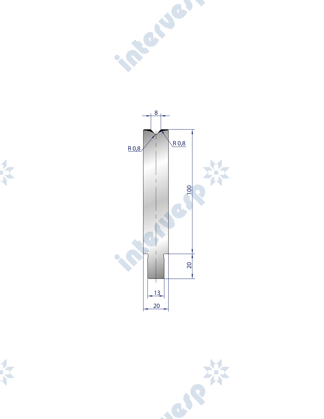 3201 Матрица 86° TRUMPF STYLE