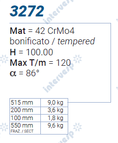 3272 Матрица 86° WILA STYLE