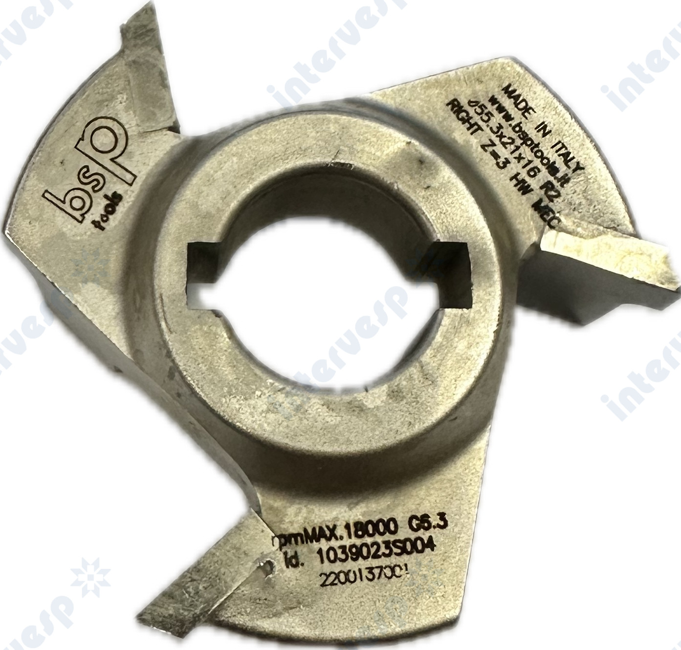 07L0027662B Фреза для снятия свесов D55.3X21X16+2ch Z3 R2 DX