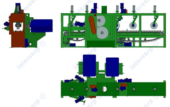 Брусующий гусеничный станок TT5/600/400G