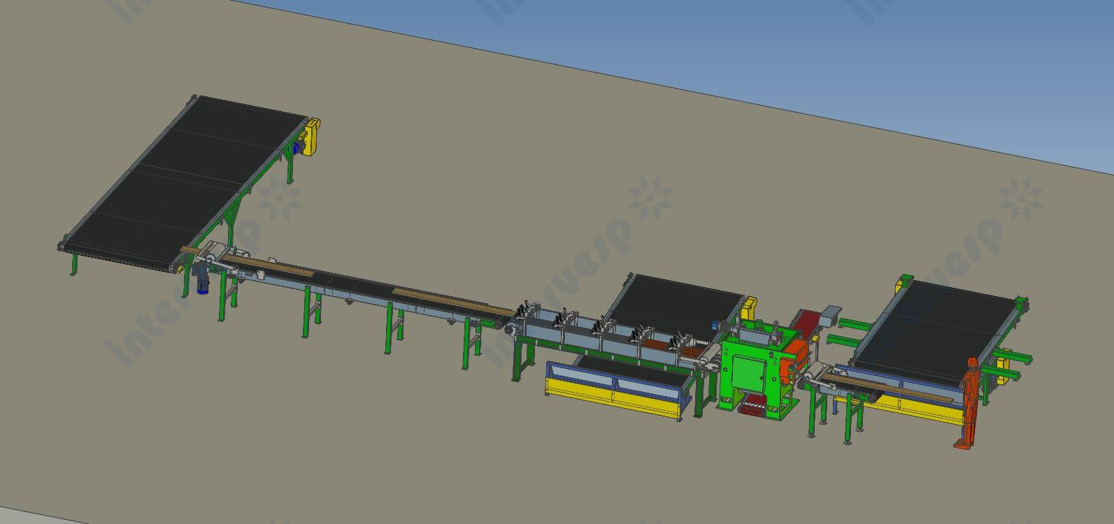 Кромкообрезной станок OB 300