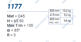 1177 Пуансон 85° AMADA PROMECAM STYLE