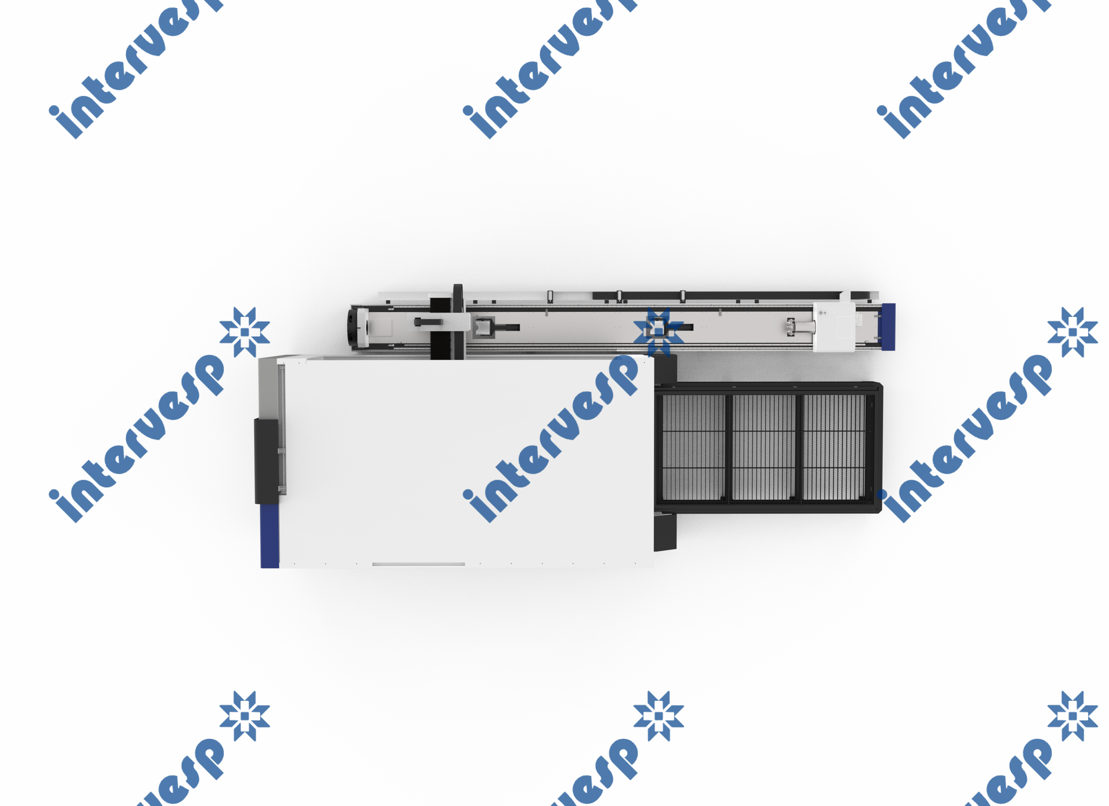 Станок лазерной резки листового металла и труб с кабинетной защитой и сменным столом IMC-3015CT