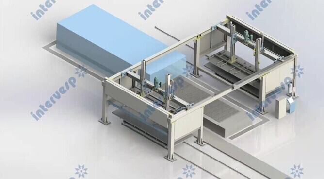 RTF1000-6020 Двойная стержневая конструкция для загрузки и выгрузки 1 тонны листа 6000*2000