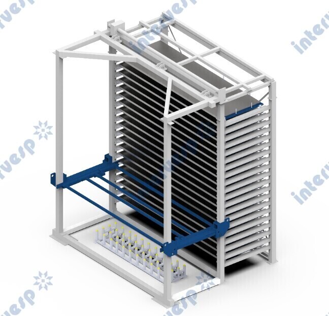 Магазин ARW3015-8 (3 тонны листа 3000*1500 на один ярус)