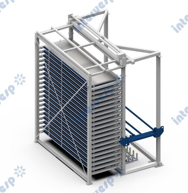 Магазин ARW3015-8 (3 тонны листа 3000*1500 на один ярус)