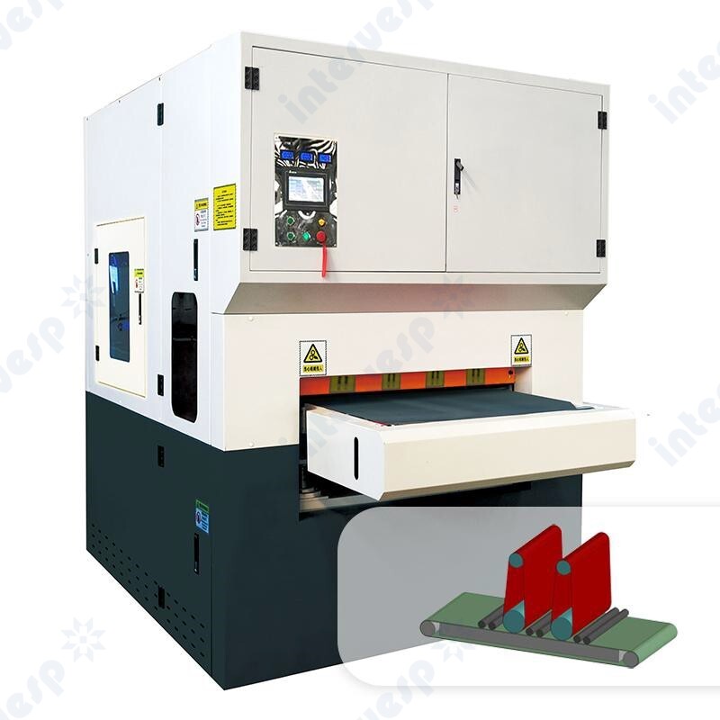 Шлифовально-зачистной станок DV-DRF1300 с полировочным валом