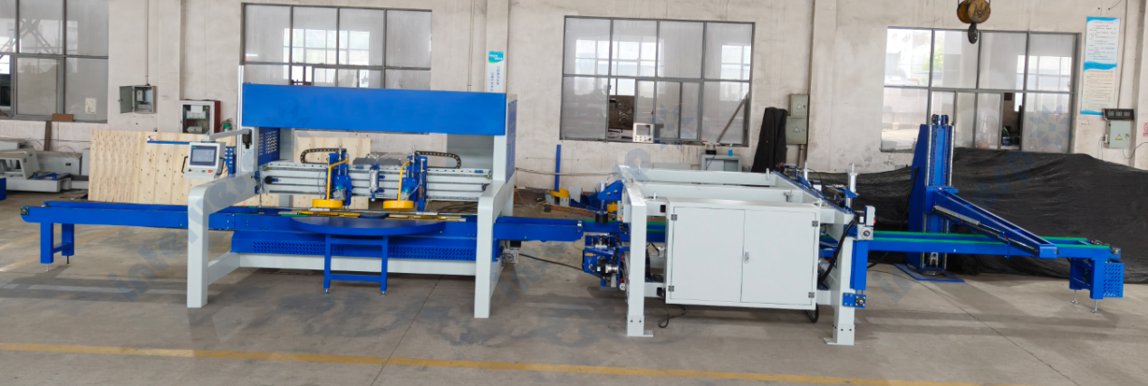 Линия для изготовления деревянных кабельных барабанов (катушек)