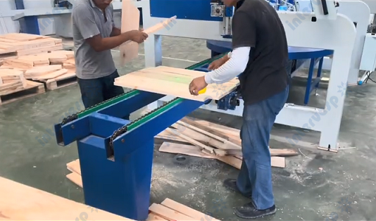 Линия для изготовления деревянных кабельных барабанов (катушек)