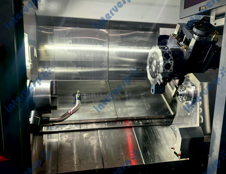 Двушпиндельный токарный станок с ЧПУ GL250-10SMY