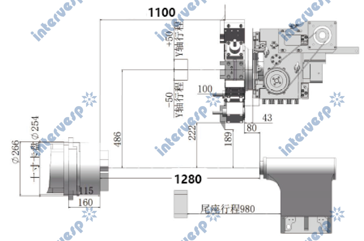 Токарный обрабатывающий центр, модели: GL250-10M, GL250-10MY