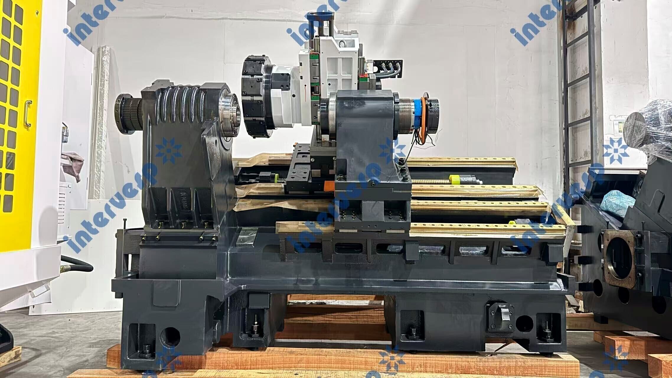 Токарно-фрезерный станок с двумя шпинделями и осью Y модель IMC FDL-46DSY