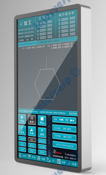 Электроэрозионный проволочно-вырезной станок с ЧПУ KD600LY