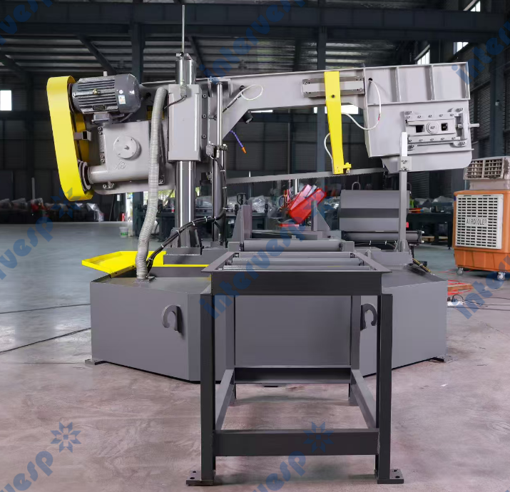 Двухколонный ленточнопильный станок GX1-45/50S с углом поворота пильного полотна 60°