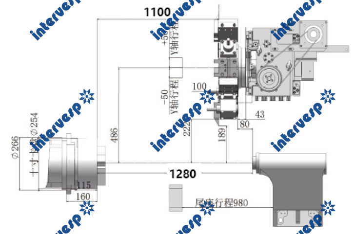 Токарный обрабатывающий центр, модели: GL250-10M, GL250-10MY (Y)