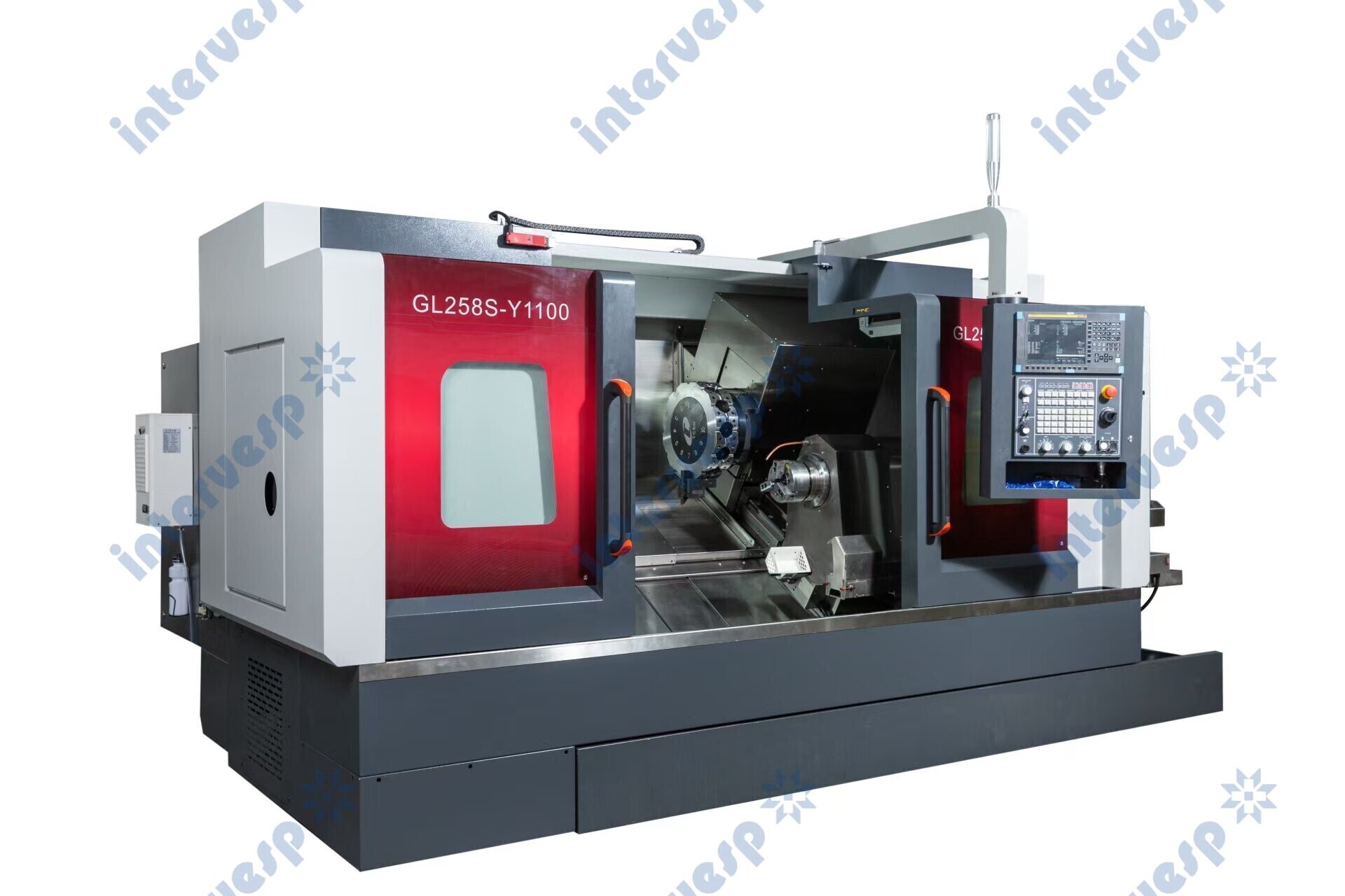 Двушпиндельный токарный станок с ЧПУ GL250-10SMY (Y)
