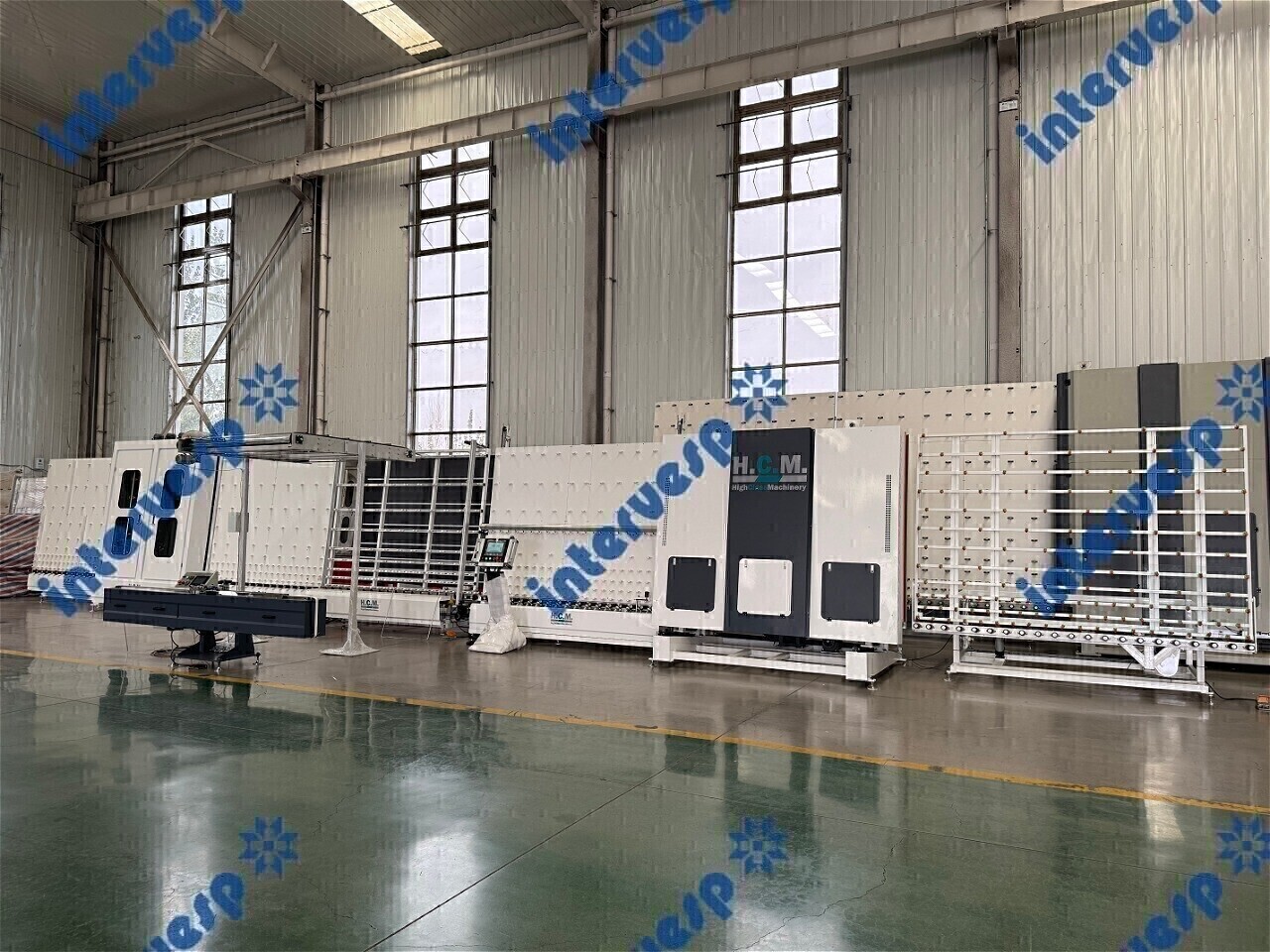 Автоматическая линия по производству газонаполненных стеклопакетов HD-CQX-2030