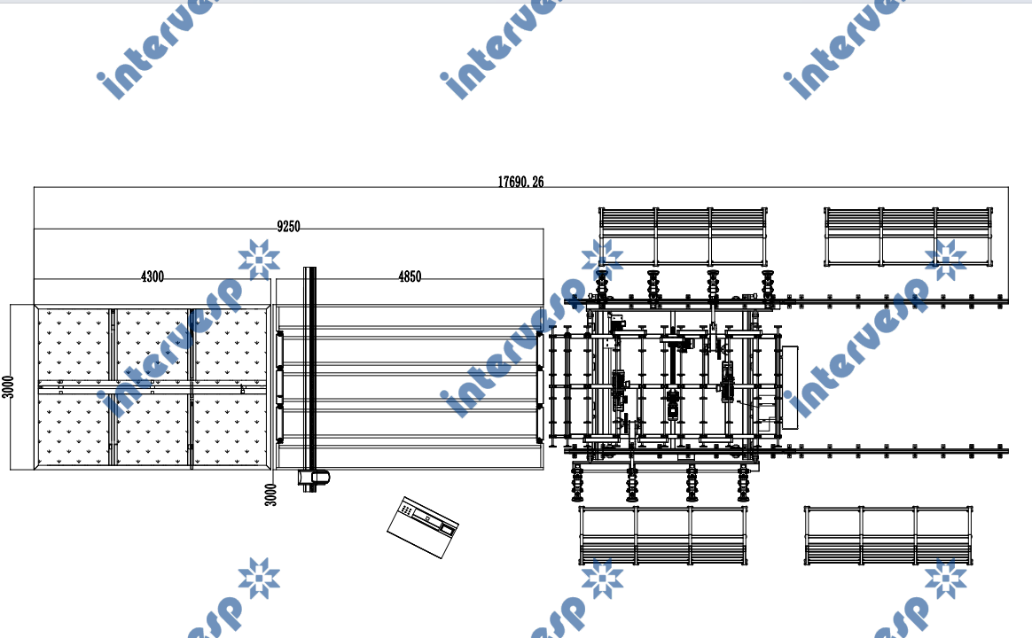 Интеллектуальная линия для раскроя стекла HD-LSX3829