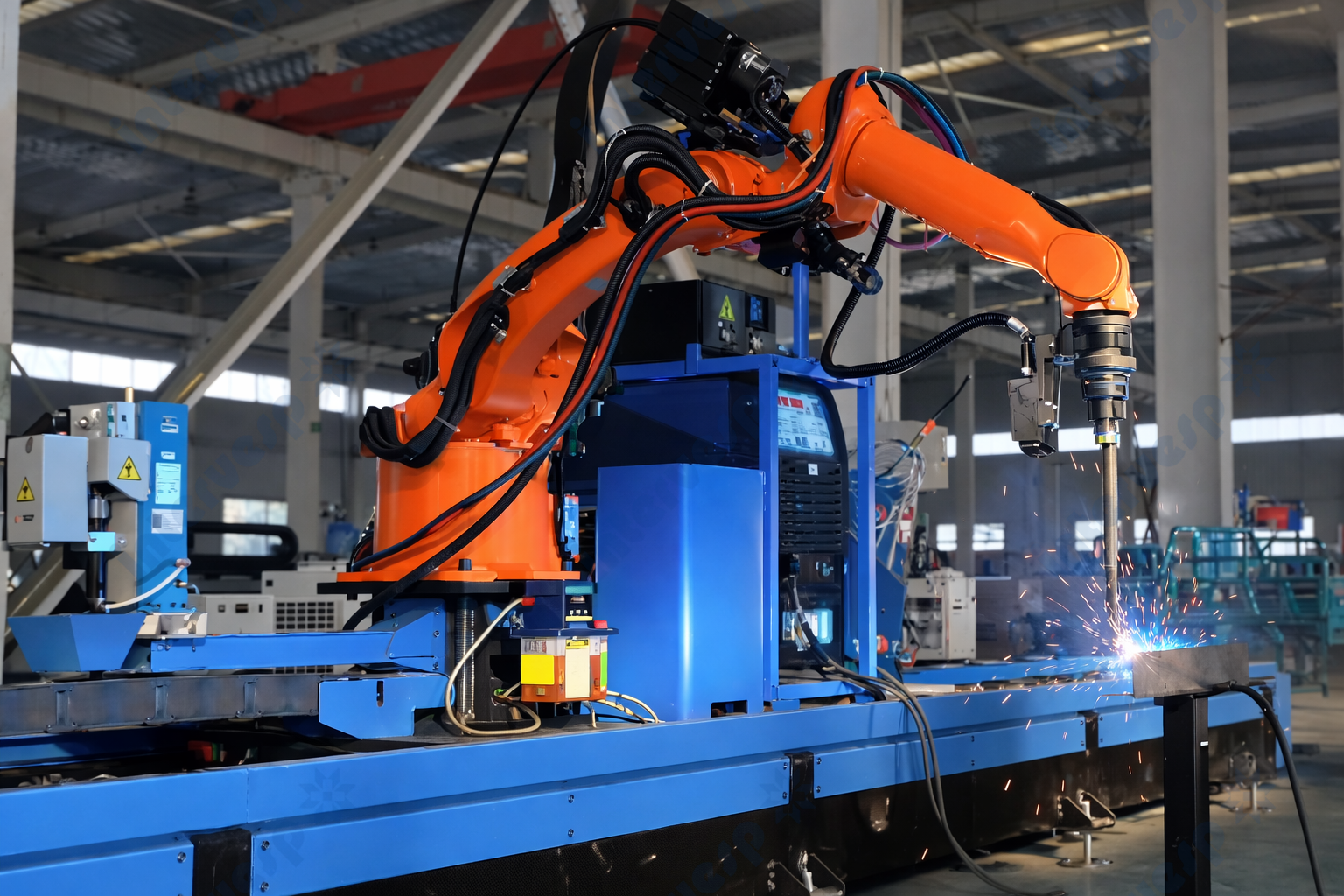 Сварочный робот IMC-WR1020 6+1 осей MIG/MAG