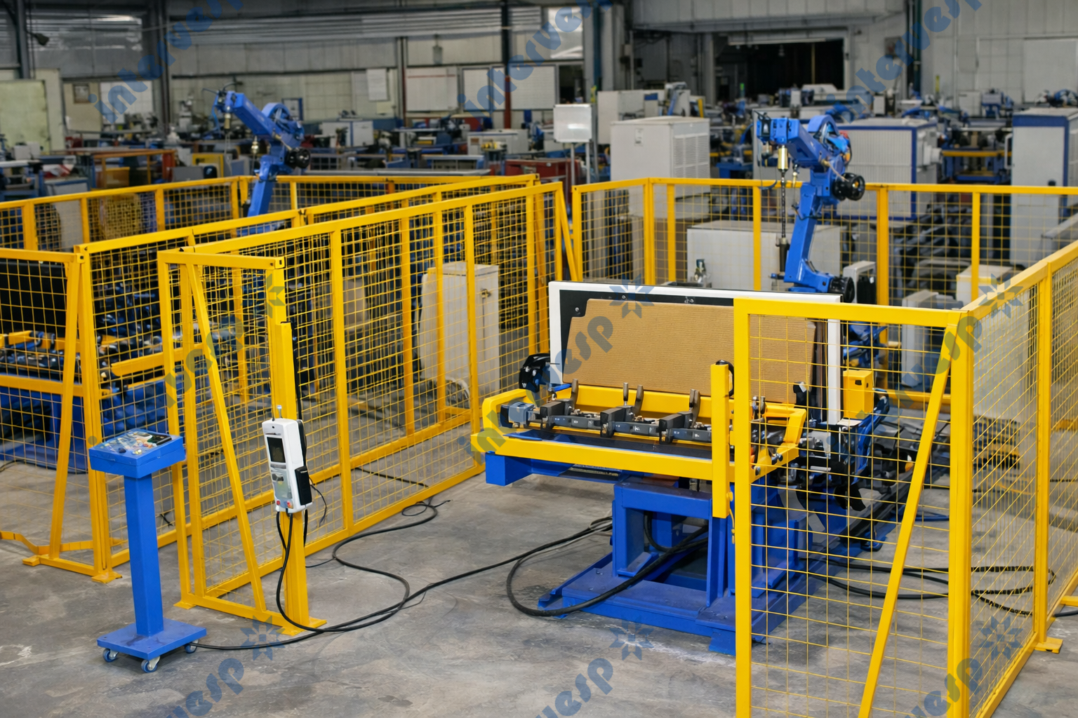 Сварочный комплекс IMC HS-R6-10 6 осей TIG для сварки шкафов из нержавеющей стали