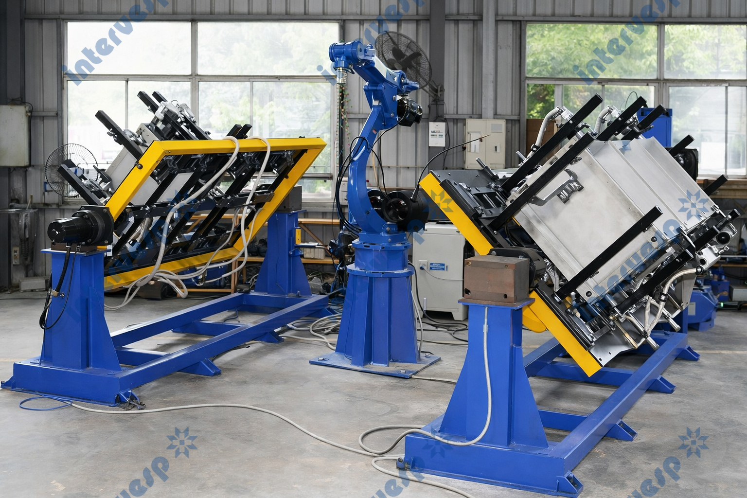 Сварочный комплекс IMC HS-R6-10 6 осей TIG для сварки шкафов из нержавеющей стали