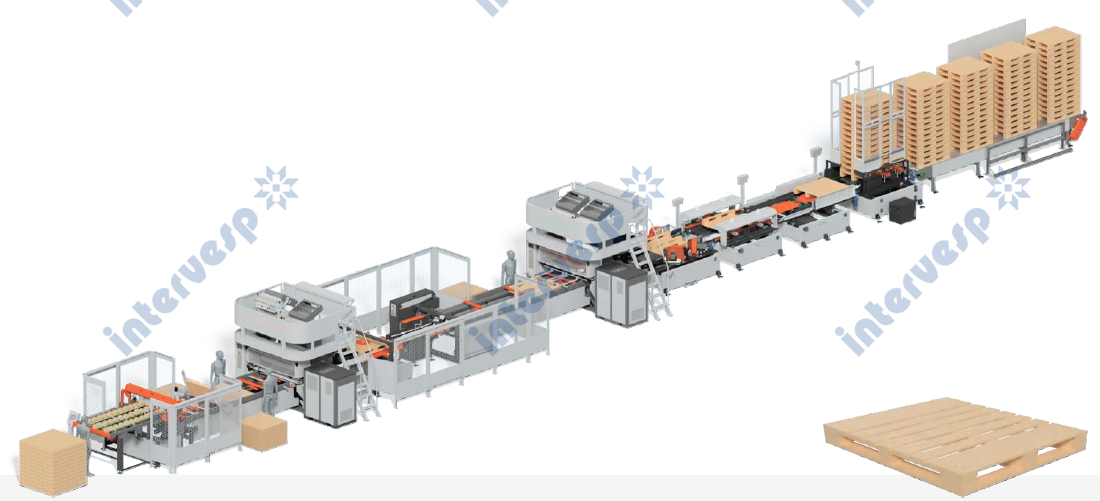 Линия для производства поддонов IMC 1000-2 (автомат)