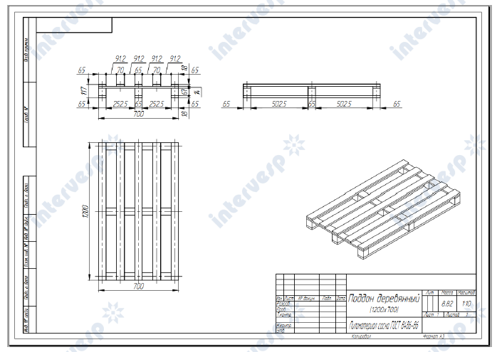 Линия для производства поддонов №3 (ручная)