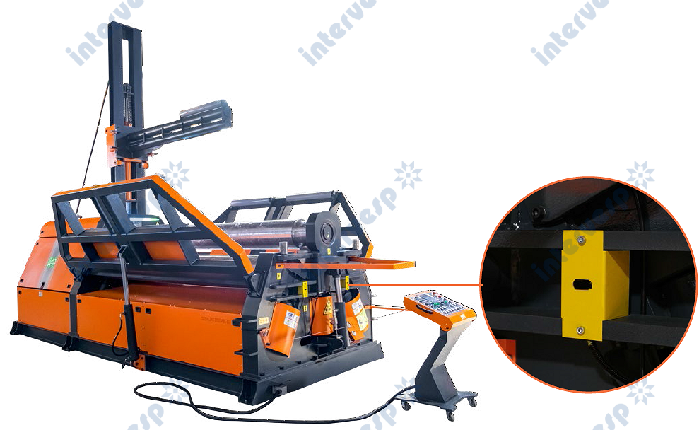 4-валковый гидравлический листогибочный станок с SBM 220_255x2600 NC