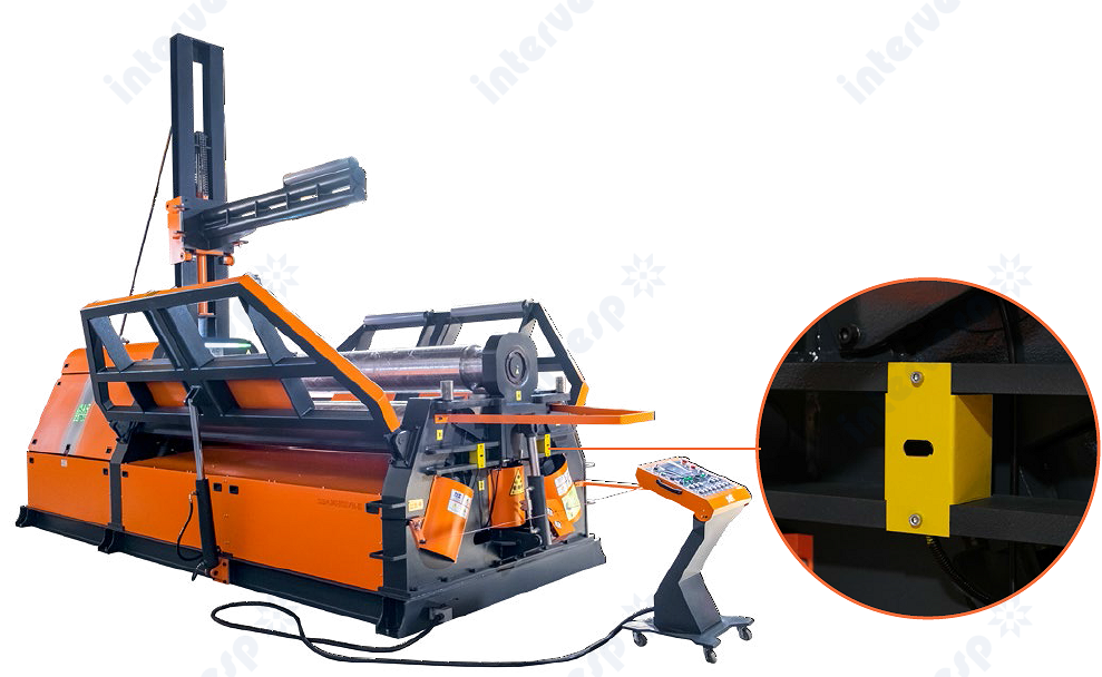 4-валковый гидравлический листогибочный станок SBM 200_220 x3100 NC