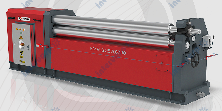 Листогиб трехвалковый асимметричный SMR-S 2070x190