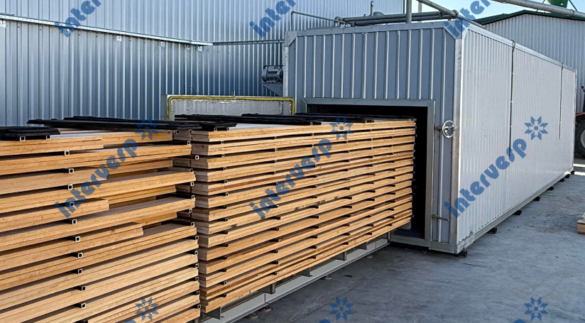 Камера для высокотемпературной термообработки древесины TKD-05