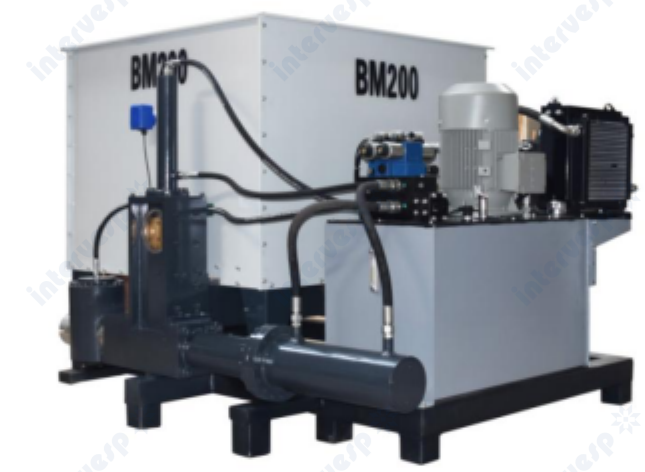 Брикетирующий пресс для опилок BM200