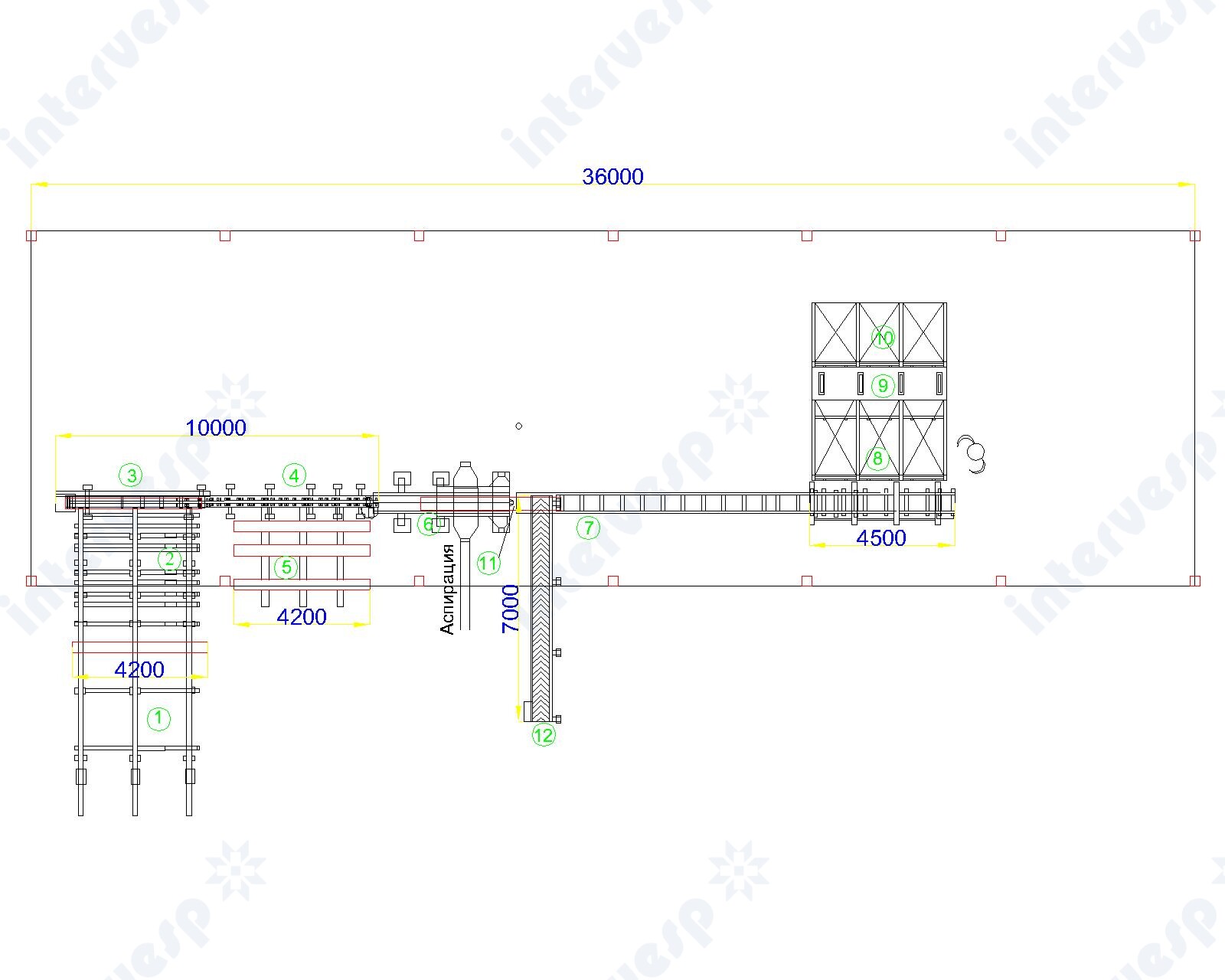 Фрезерно-пильный станок для тонкомера UFP-260 / UFP-260М